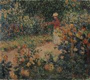 Claude Monet The Artist-s Garden at Giverny oil on canvas